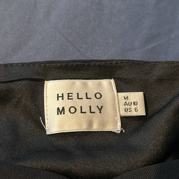 ALL FOR THE BEST MIDI DRESS BLACK - Picture 6 of 6